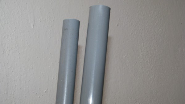PVC Rohr Durchschnitt 16mm